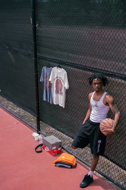 Black Vier.Nul Athletic Shorts
