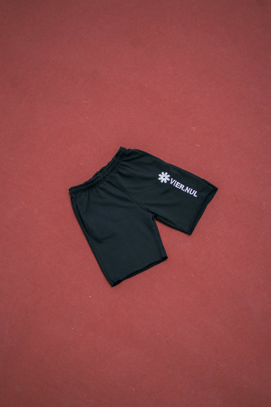 Black Vier.Nul Athletic Shorts