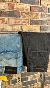 “Vier.Nul” Work Shorts (Washed Blue)