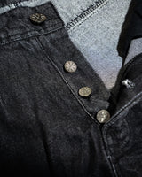 “Vier.Nul” Work Shorts (Washed Black)